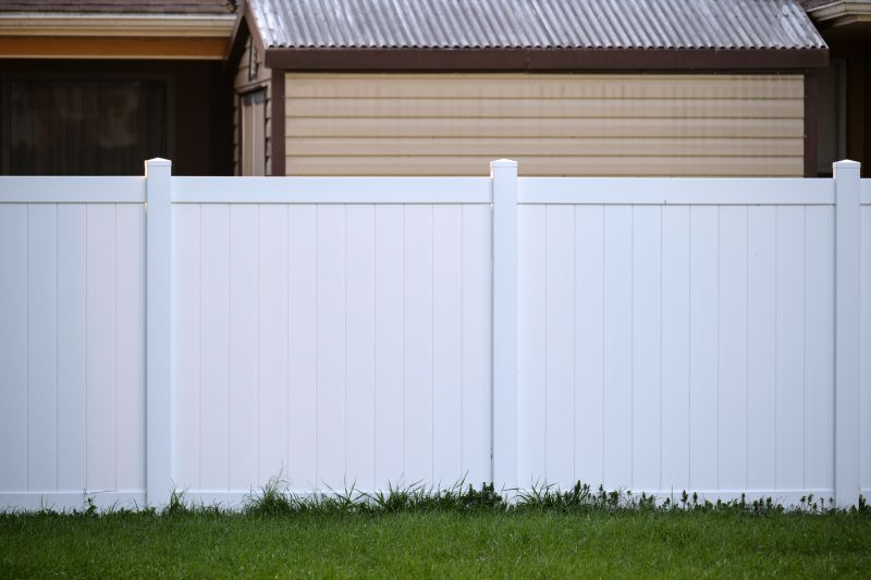 White Vinyl Fence